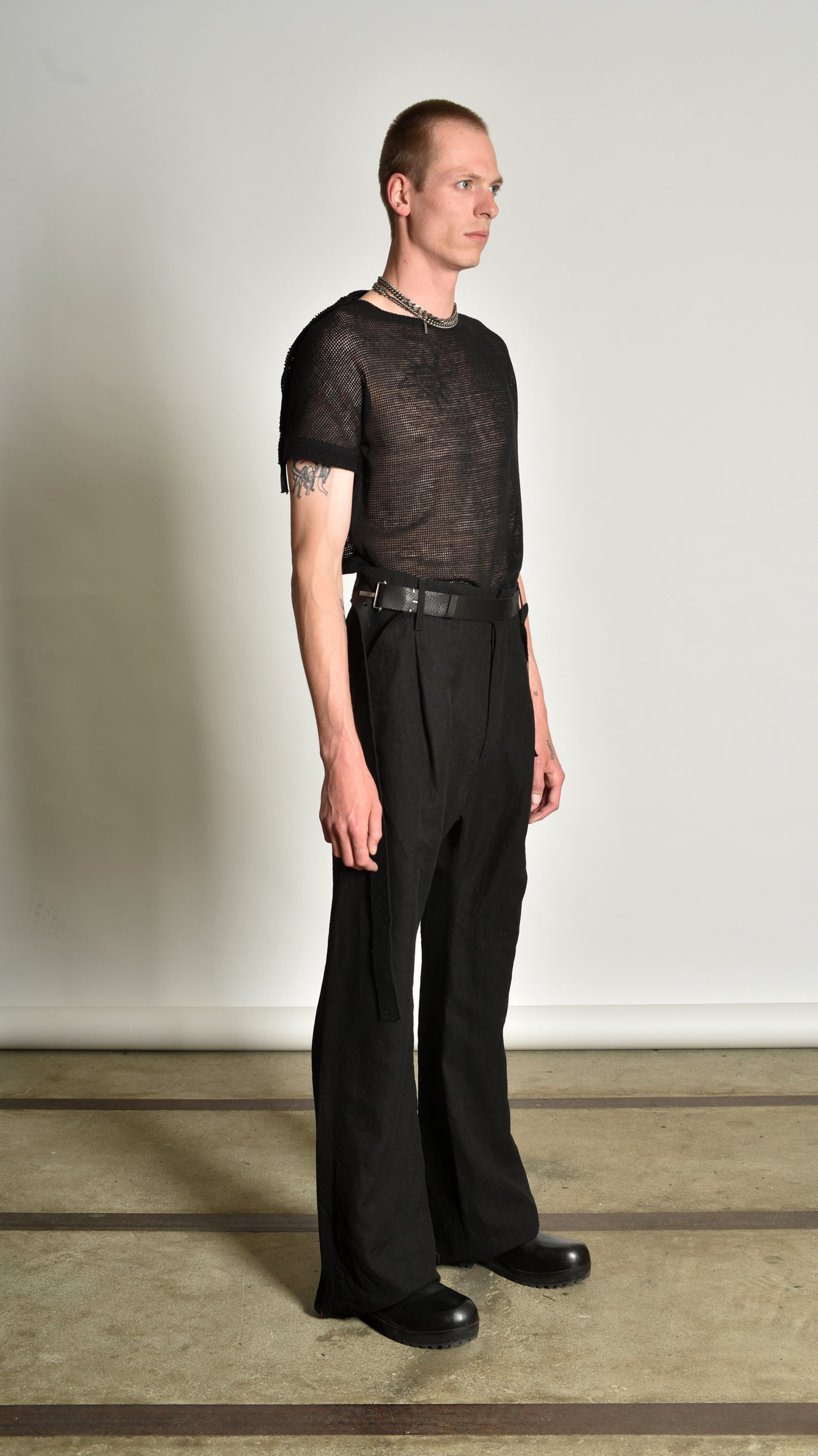 Twistwaist Pleated Wide Pants