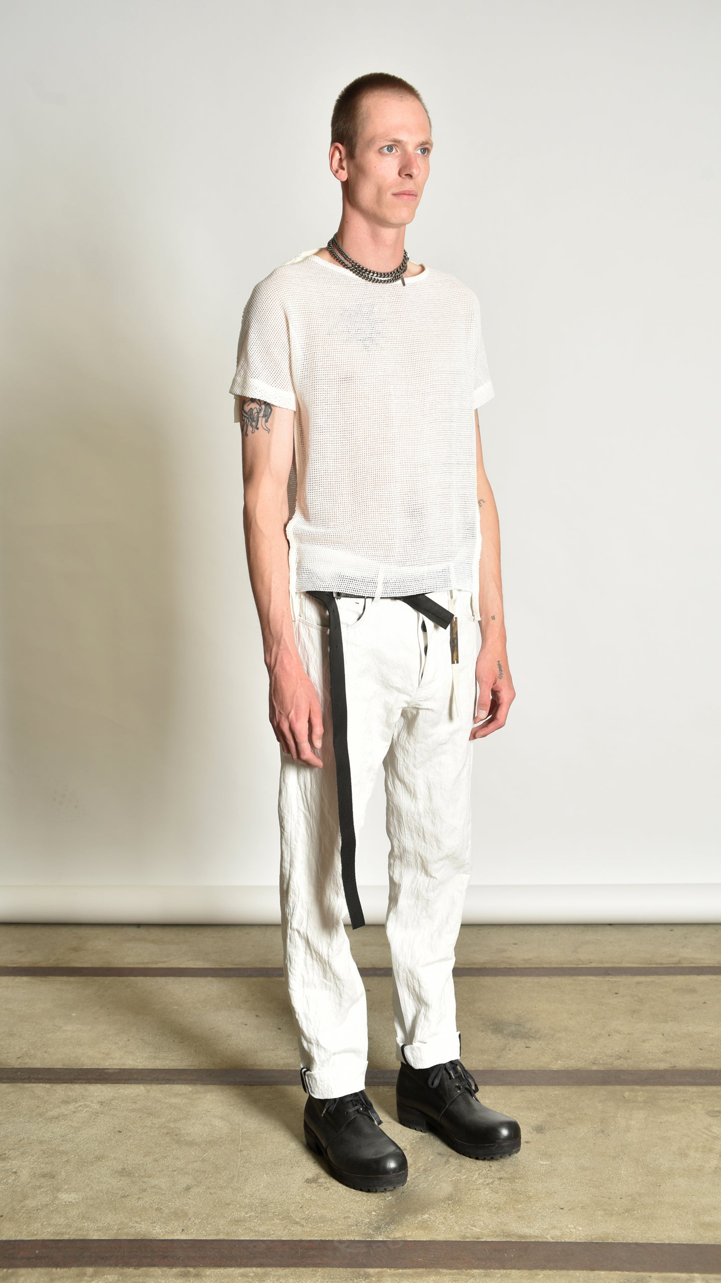 Short Sidetaped T-Shirt
