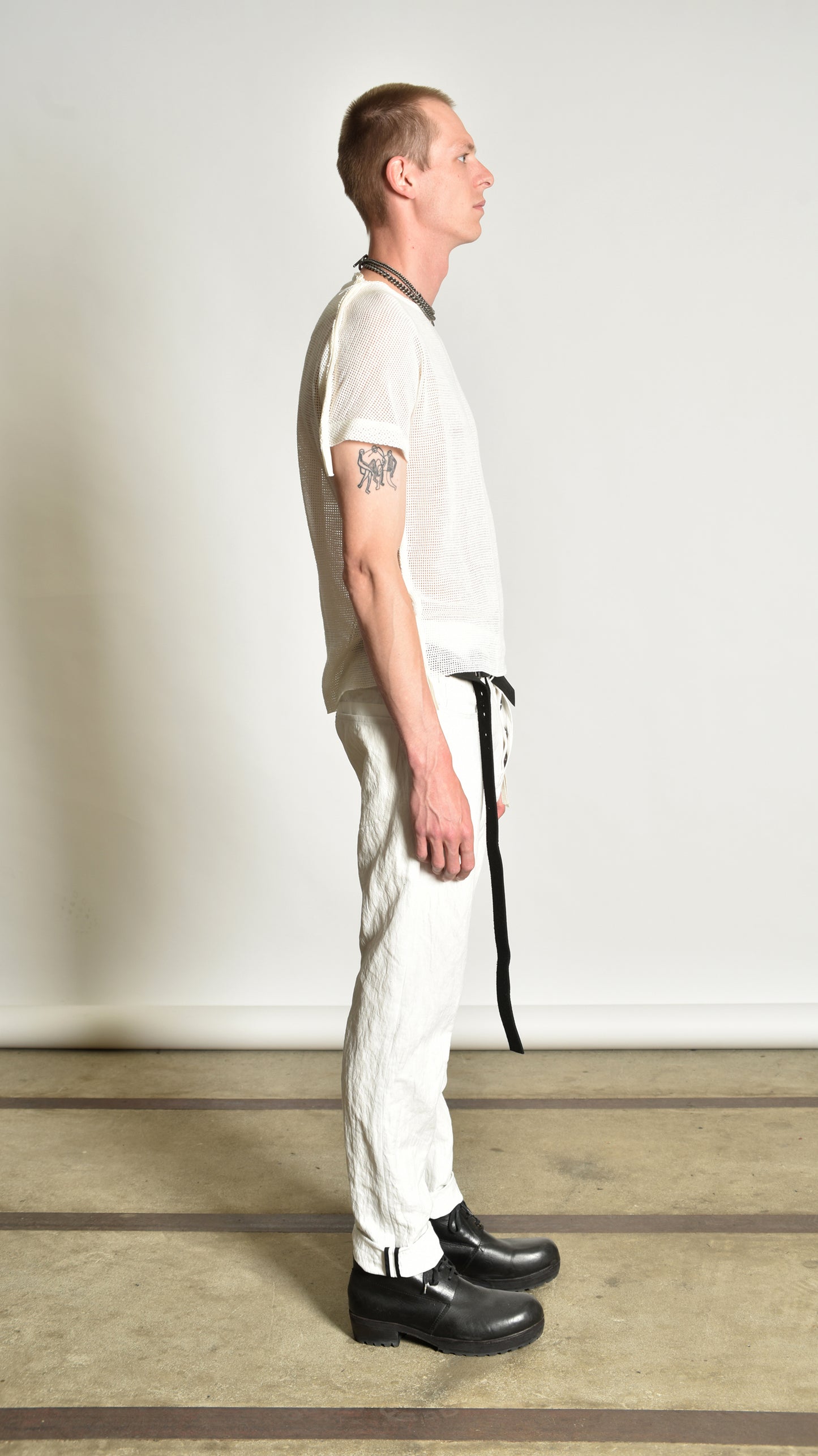 Short Sidetaped T-Shirt