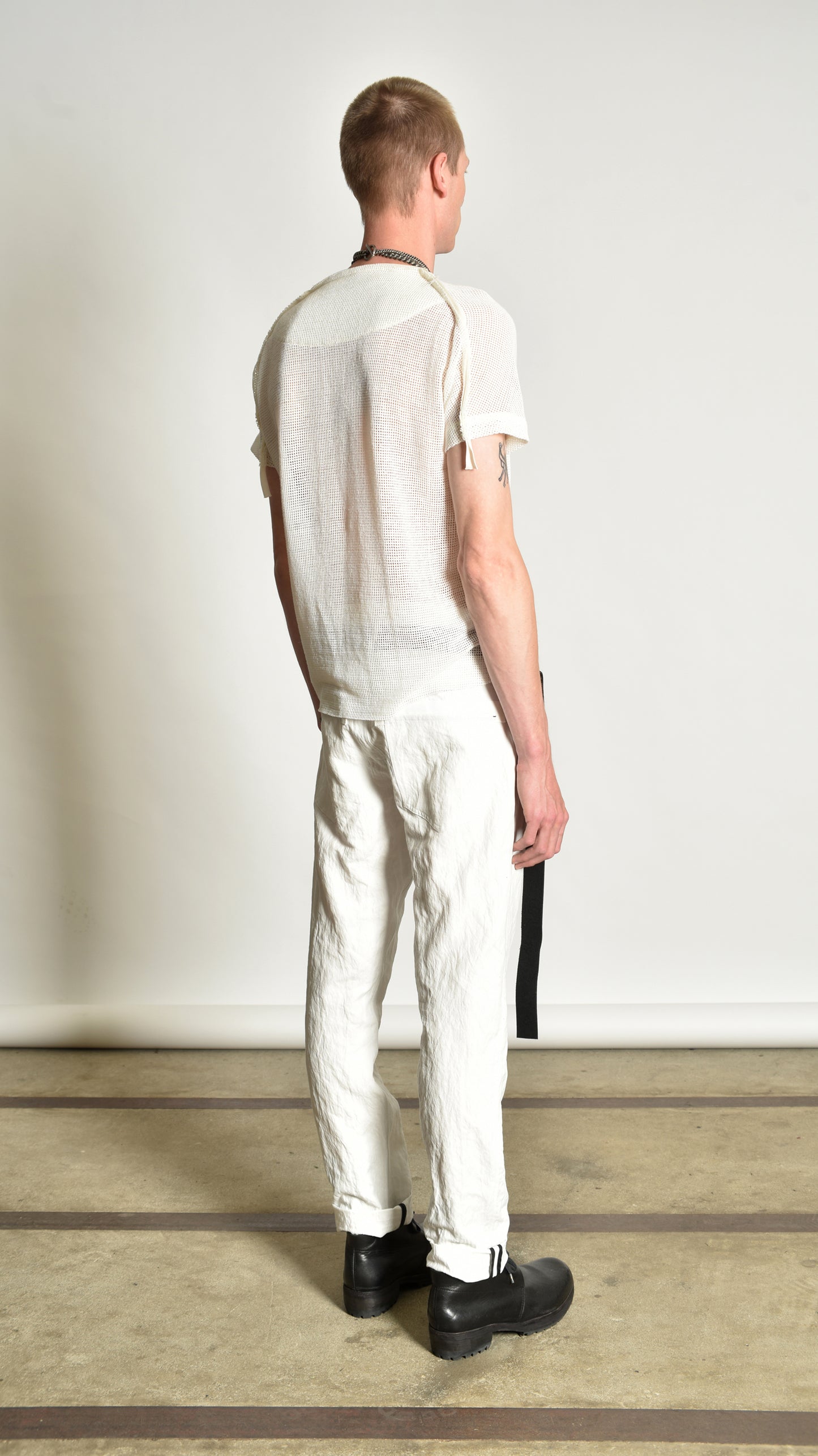 Short Sidetaped T-Shirt