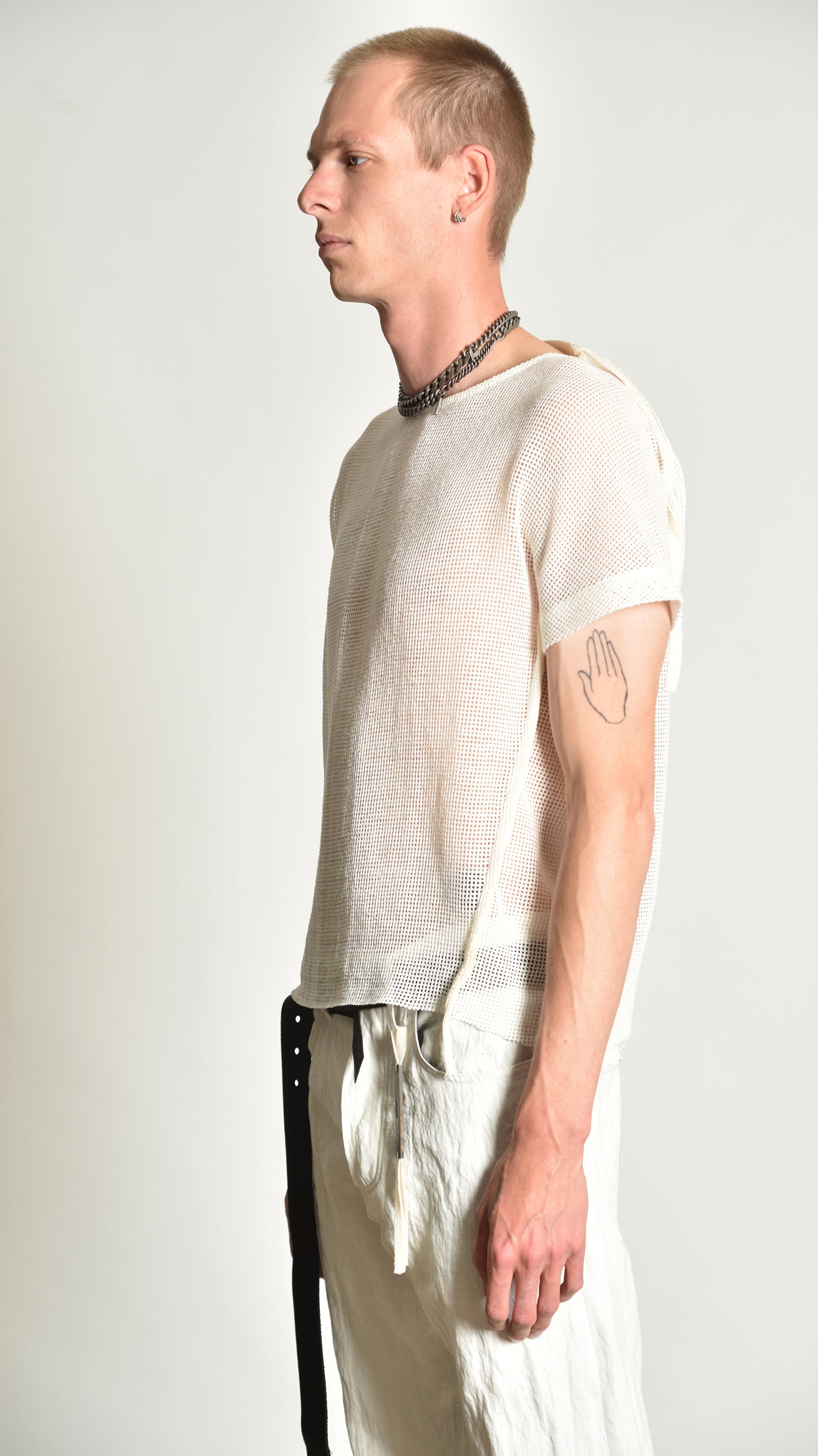 Short Sidetaped T-Shirt
