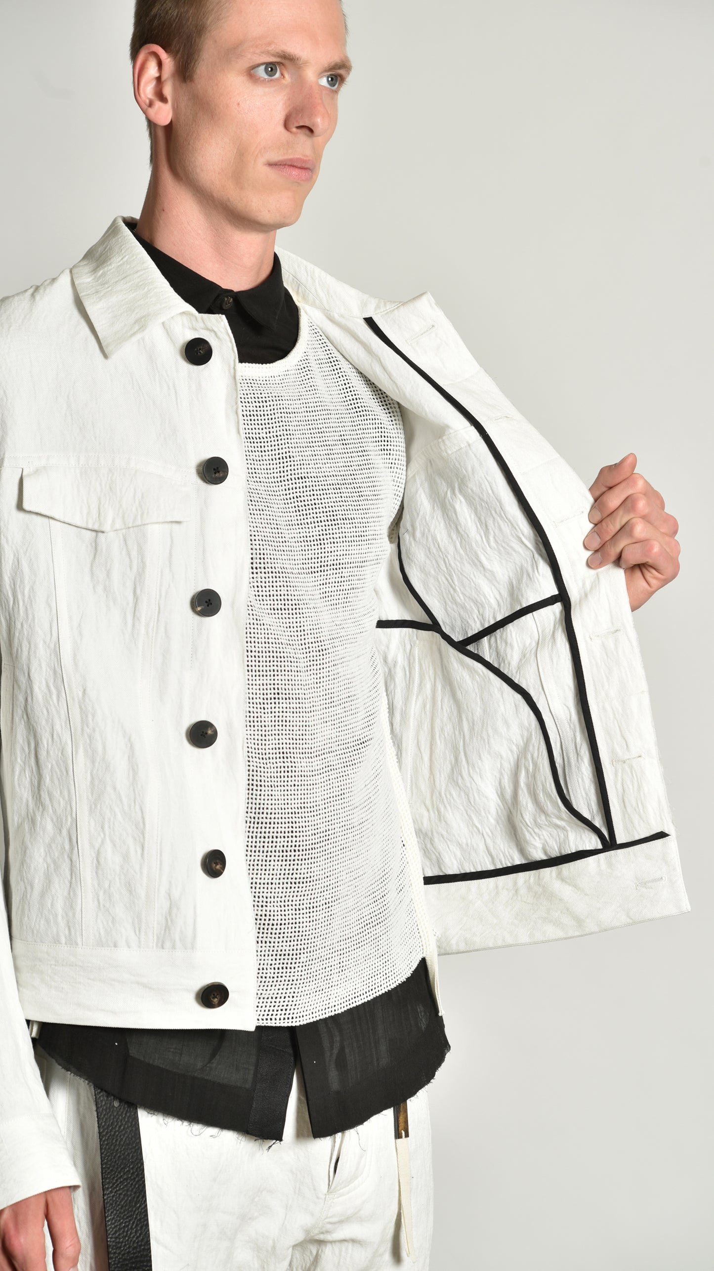 Kimono Sleeved Jean Jacket