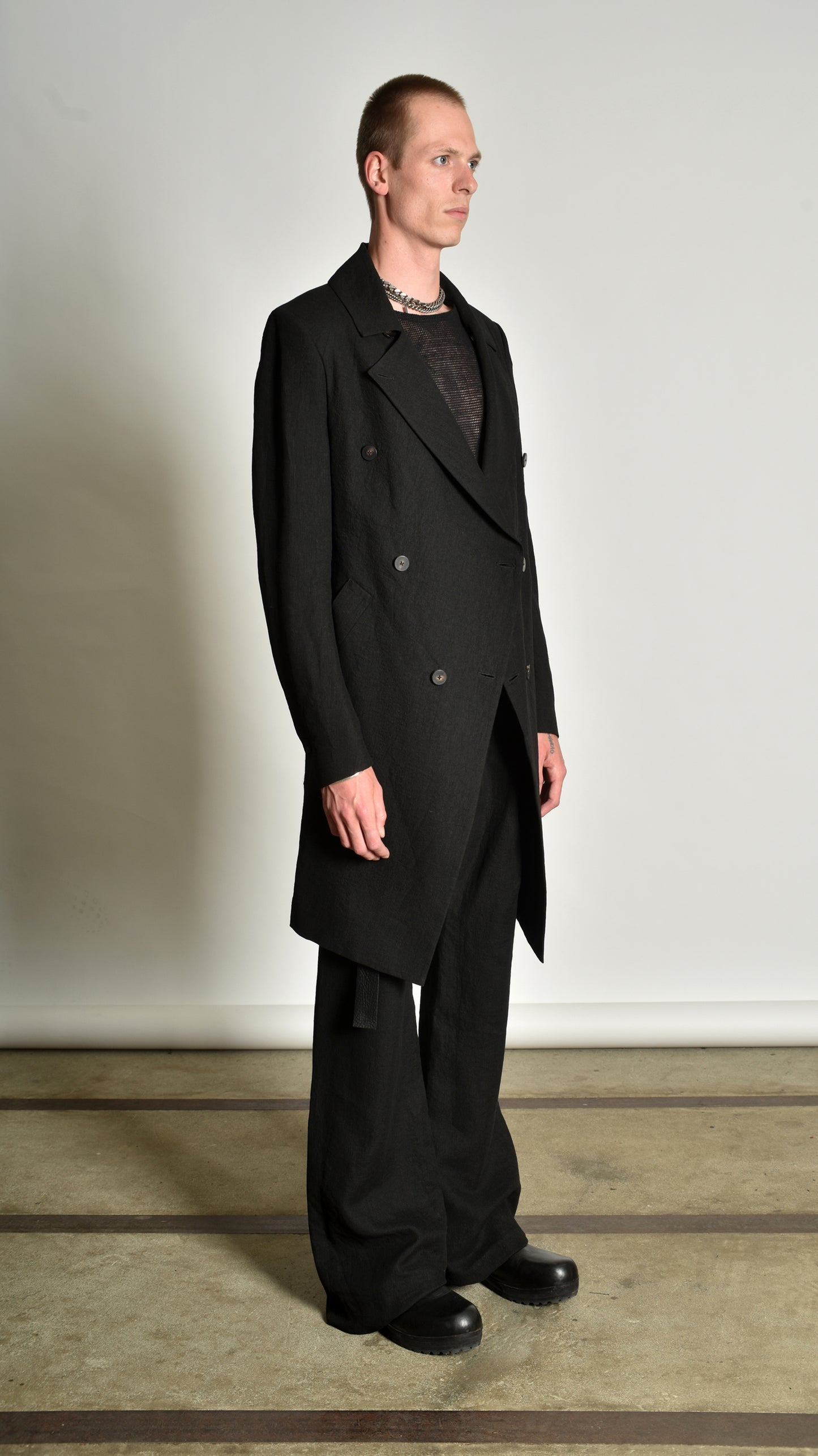 Signature Double Breasted Coat