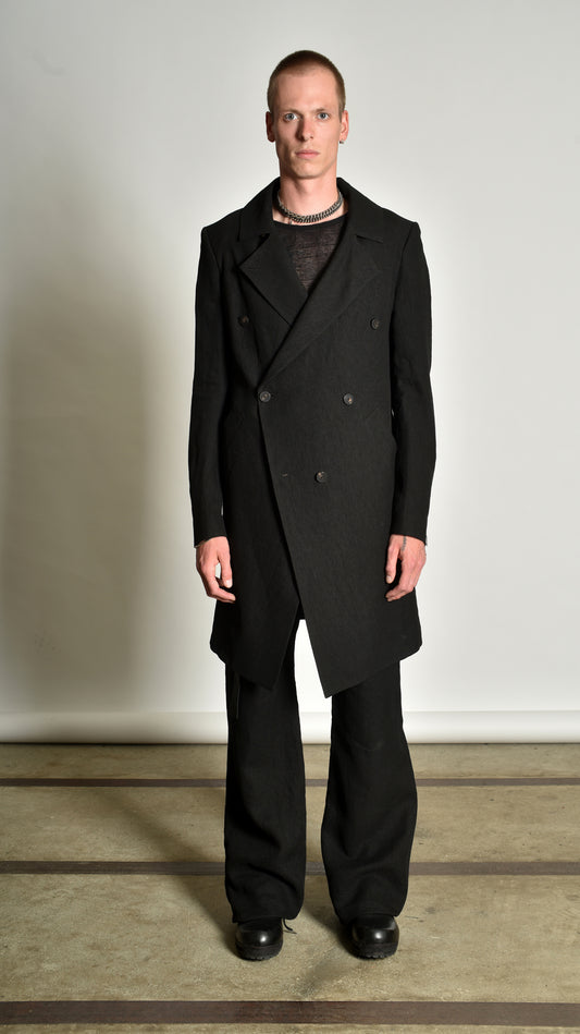 Signature Double Breasted Coat