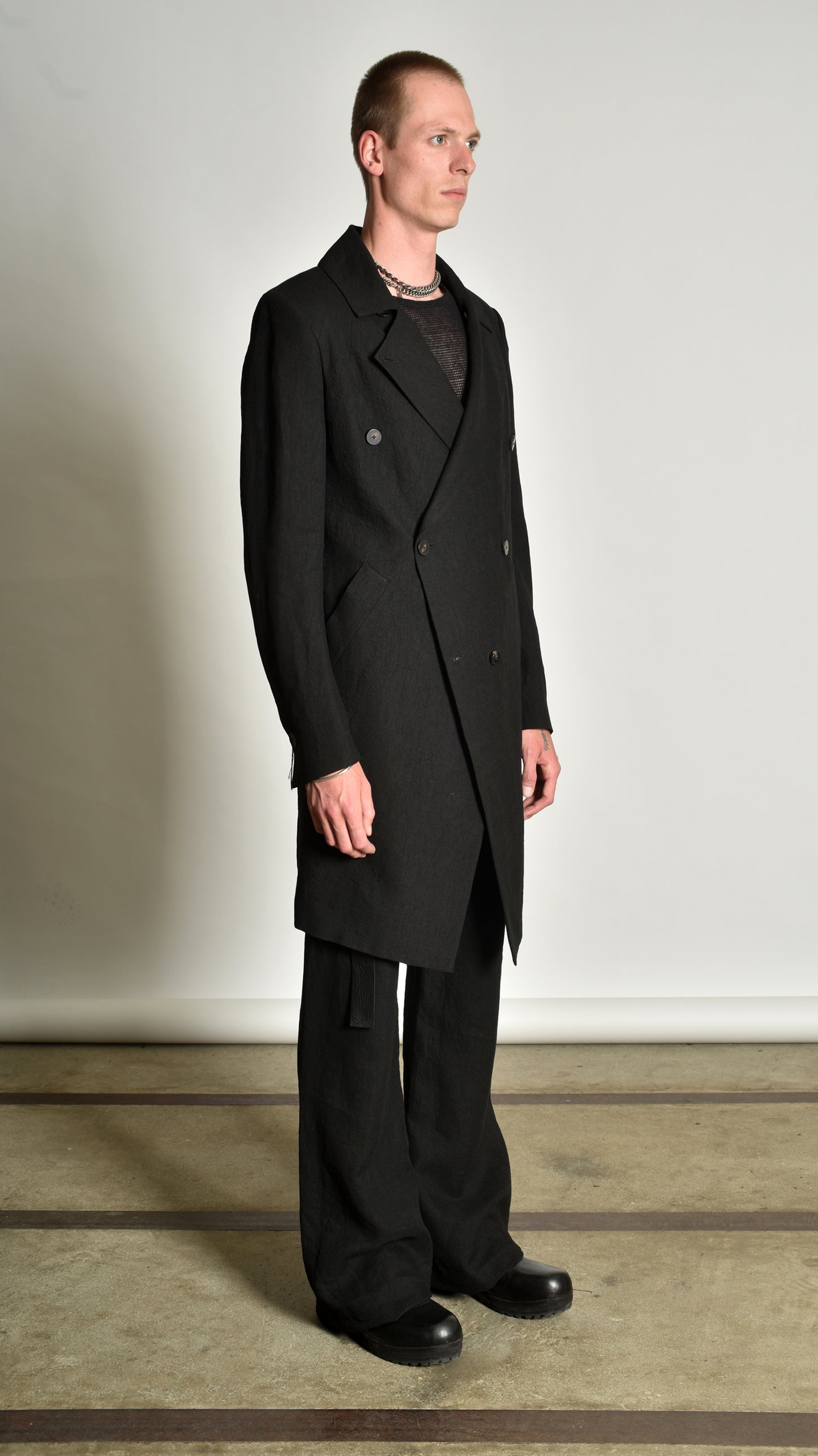 Signature Double Breasted Coat