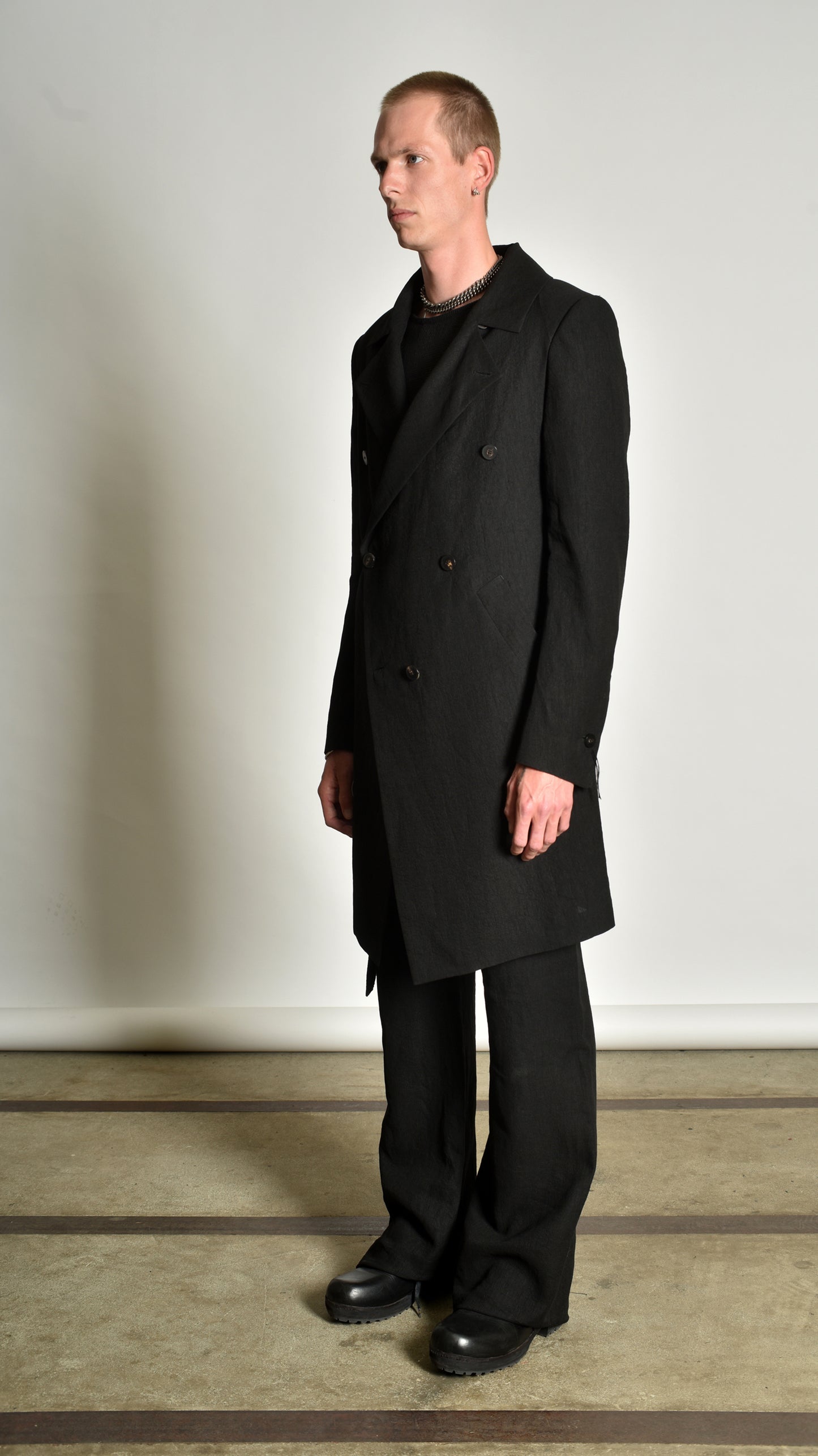 Signature Double Breasted Coat