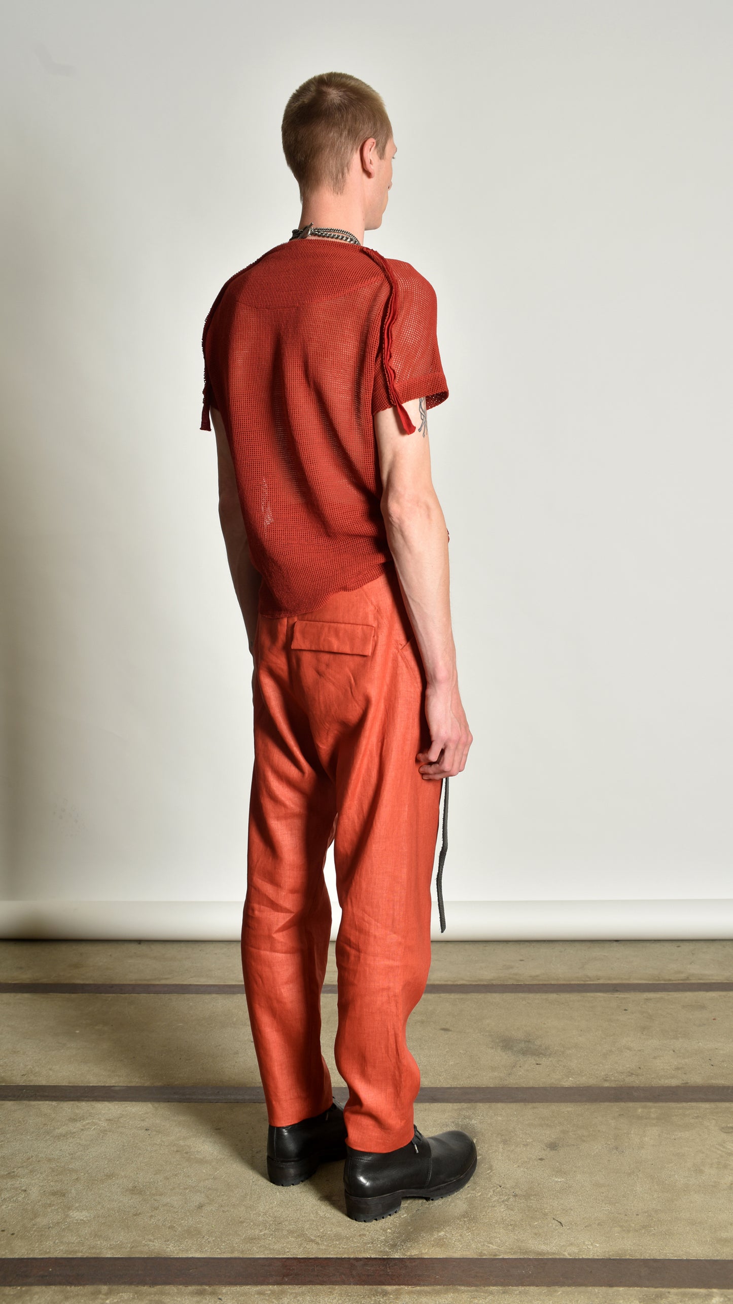 Short Sidetaped T-Shirt
