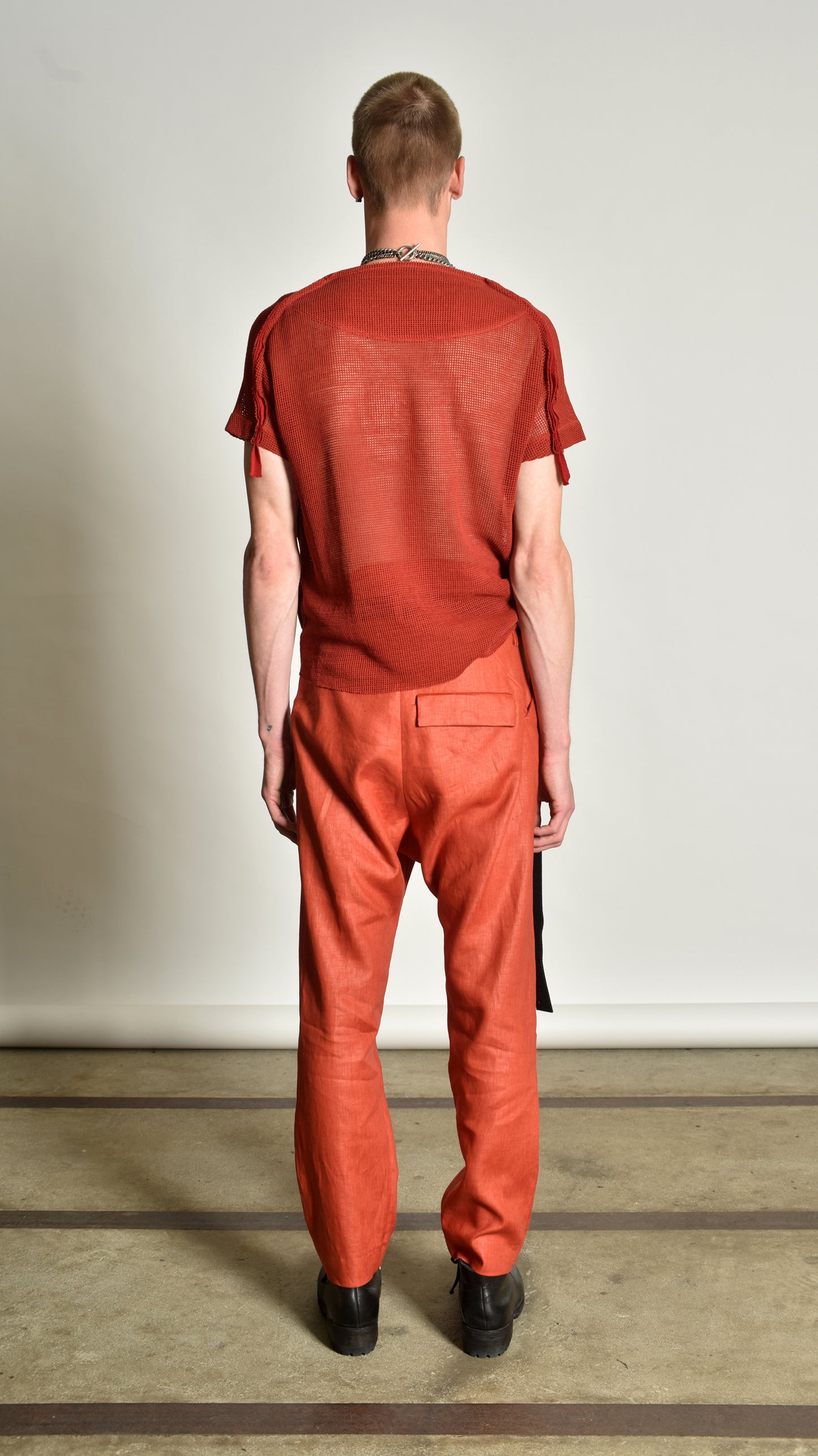 Short Sidetaped T-Shirt
