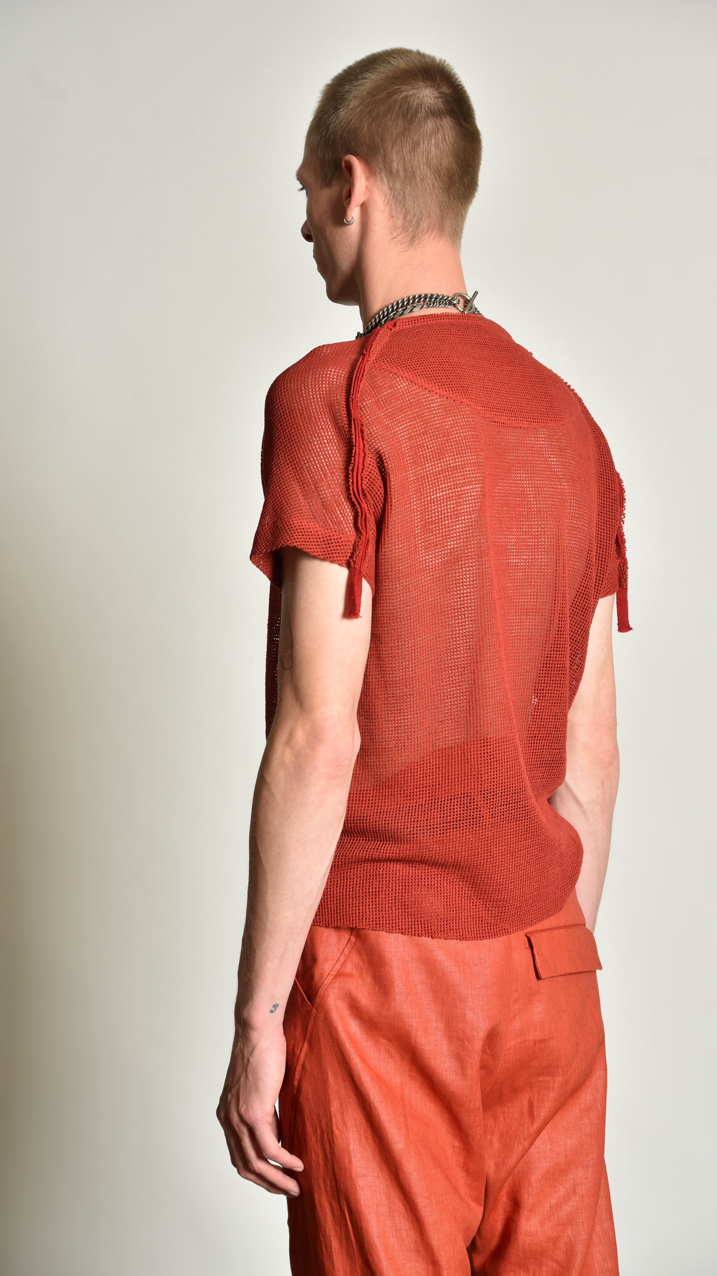 Short Sidetaped T-Shirt