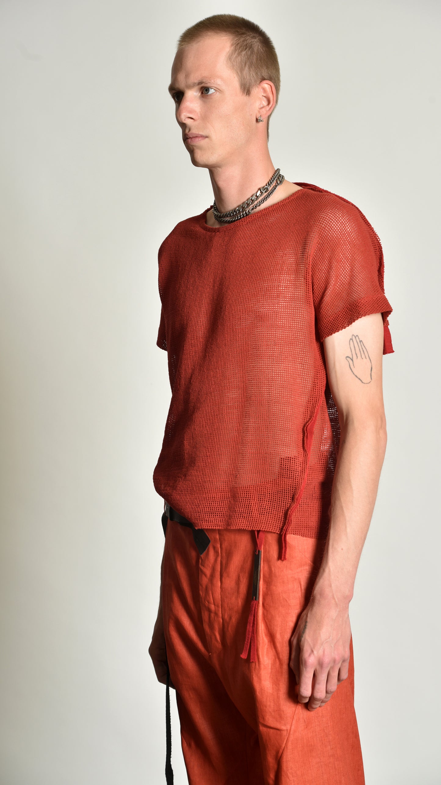 Short Sidetaped T-Shirt