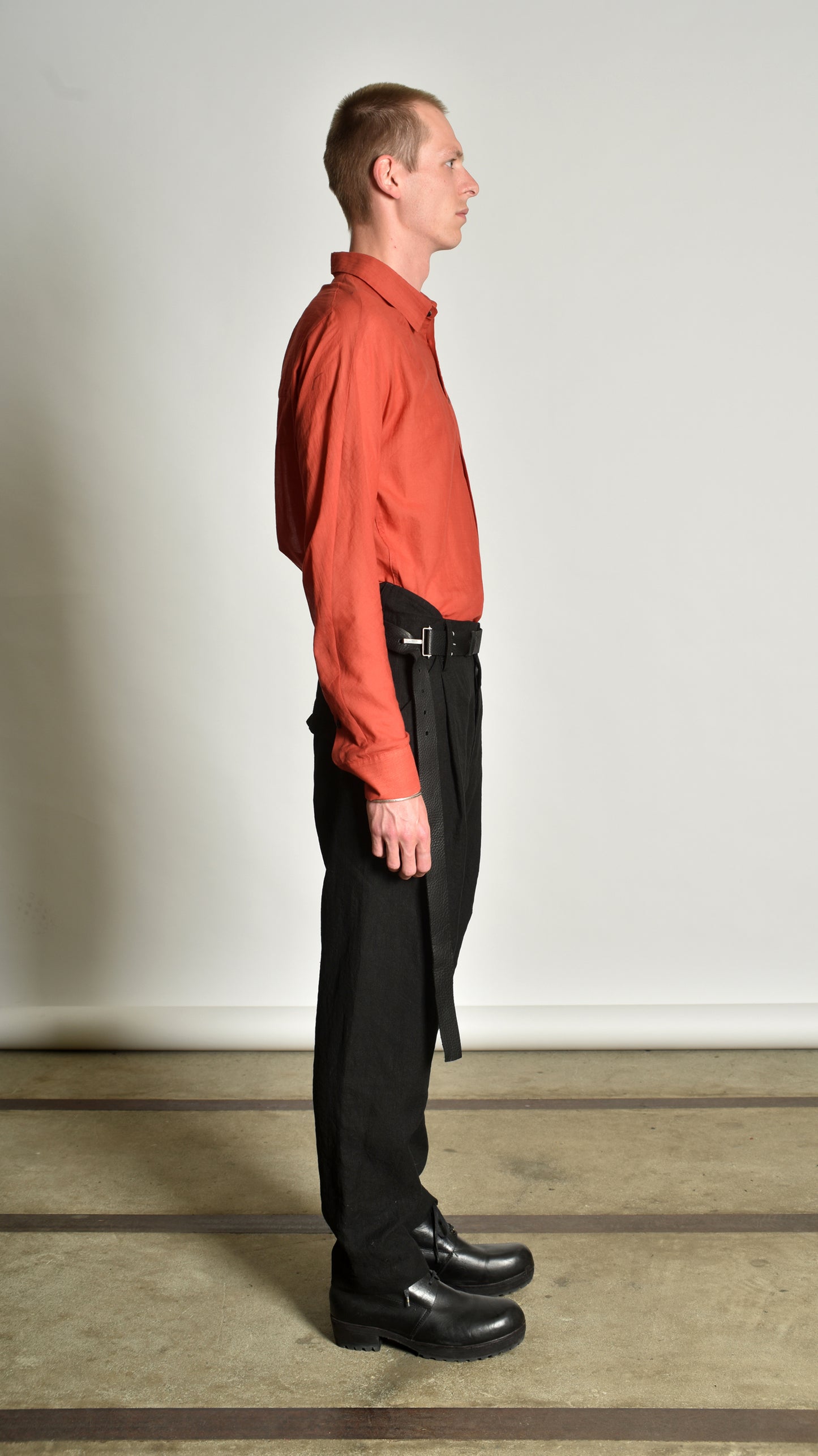 Twistwaist Pleated Decoup Pants (last one size 50)