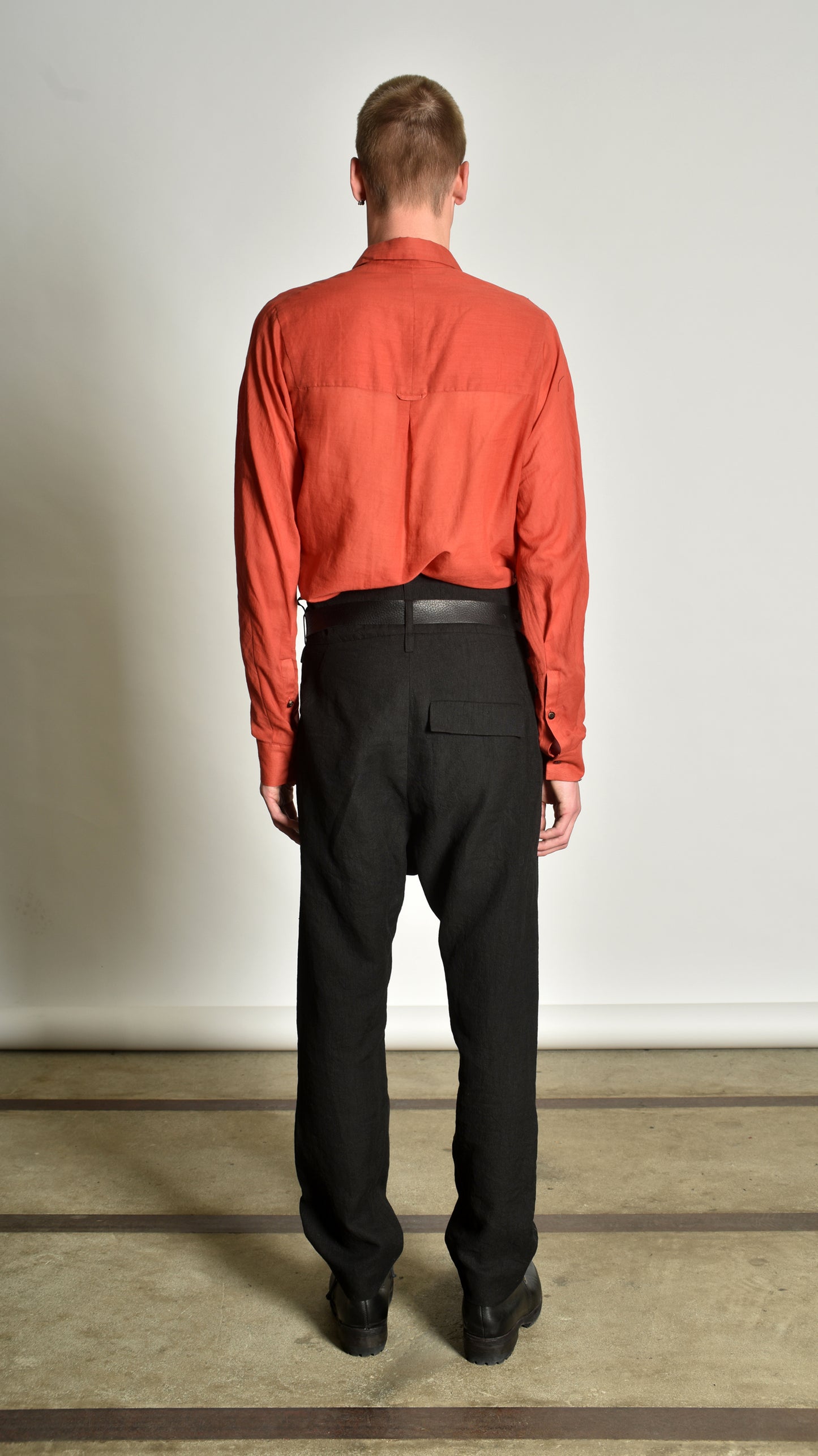 Twistwaist Pleated Decoup Pants (last one size 50)