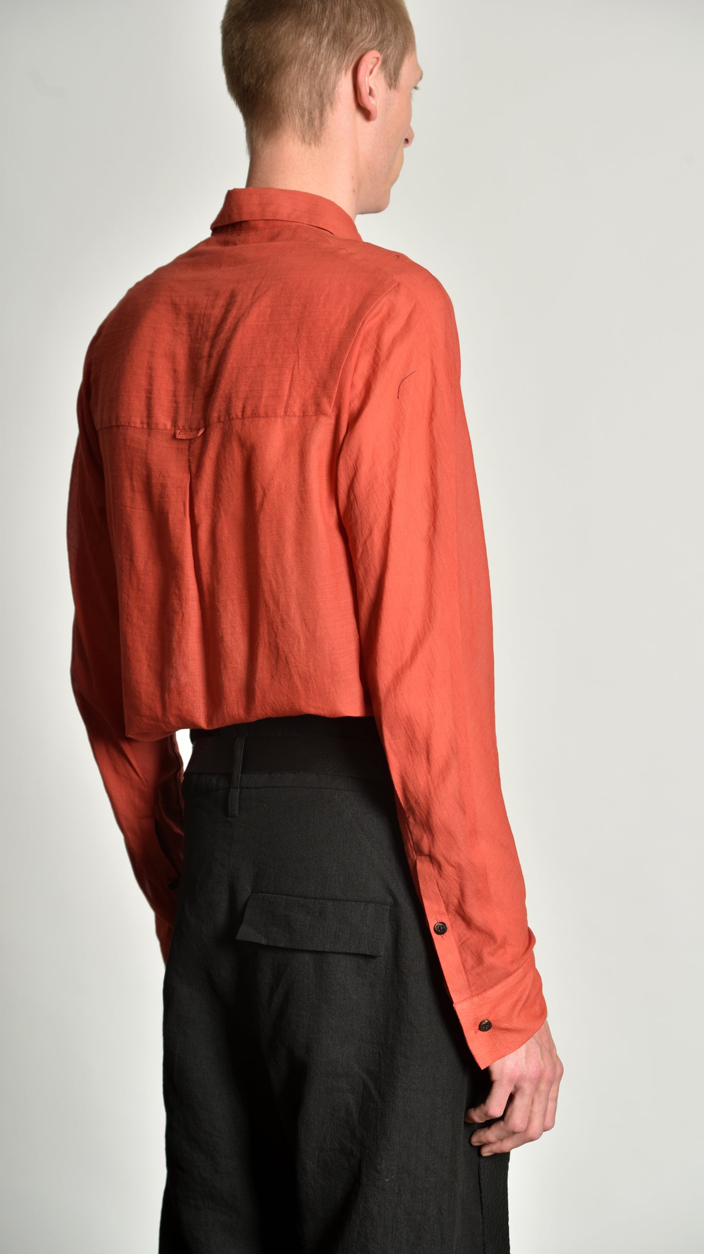 Twistwaist Pleated Decoup Pants (last one size 50)