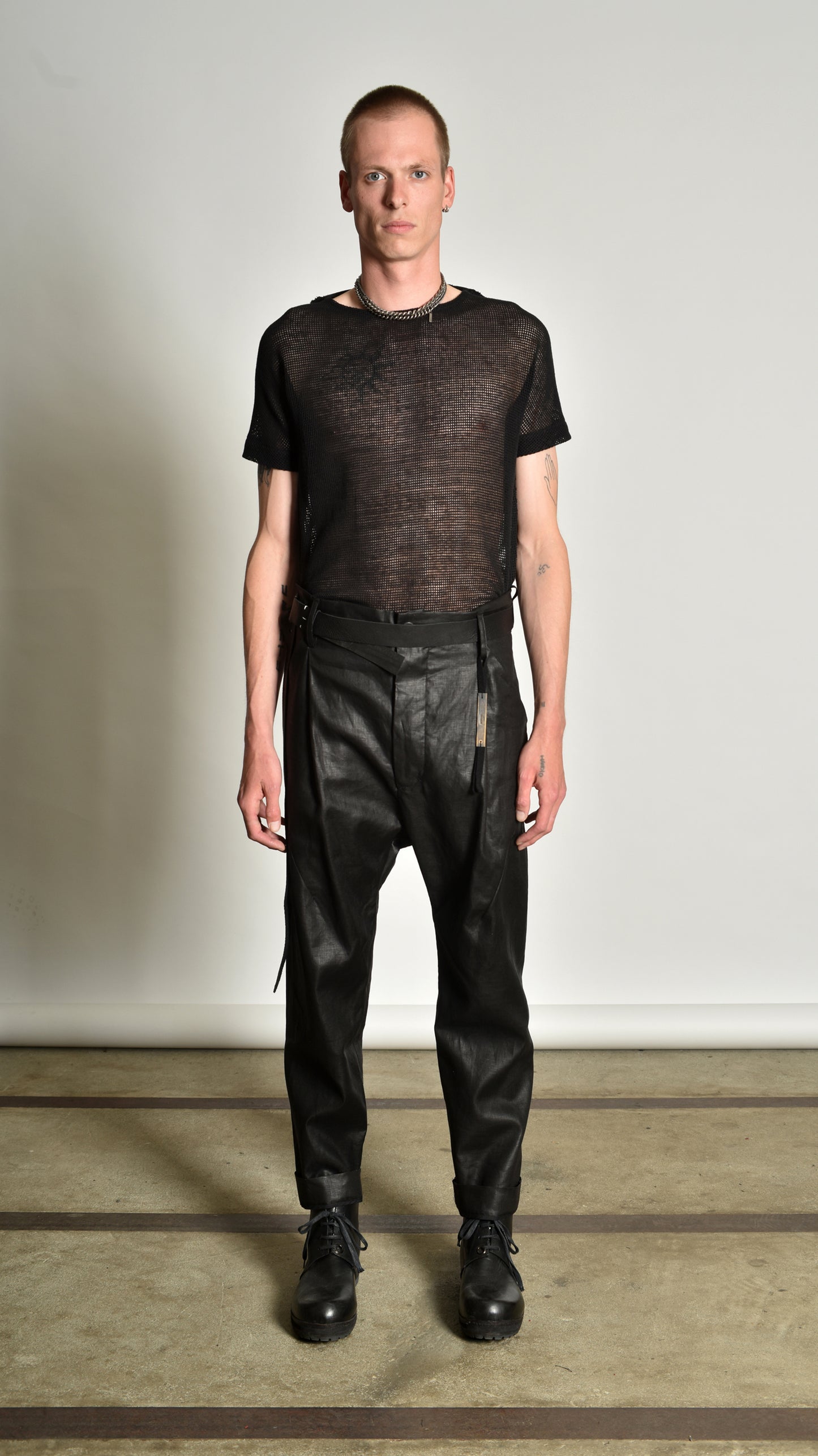 Short Sidetaped T-Shirt