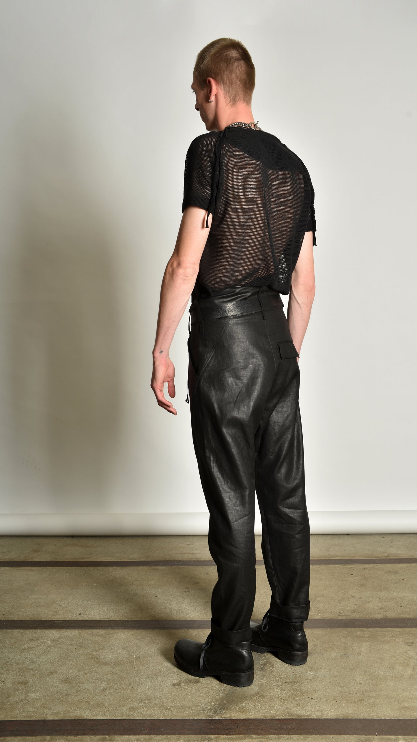 Short Sidetaped T-Shirt