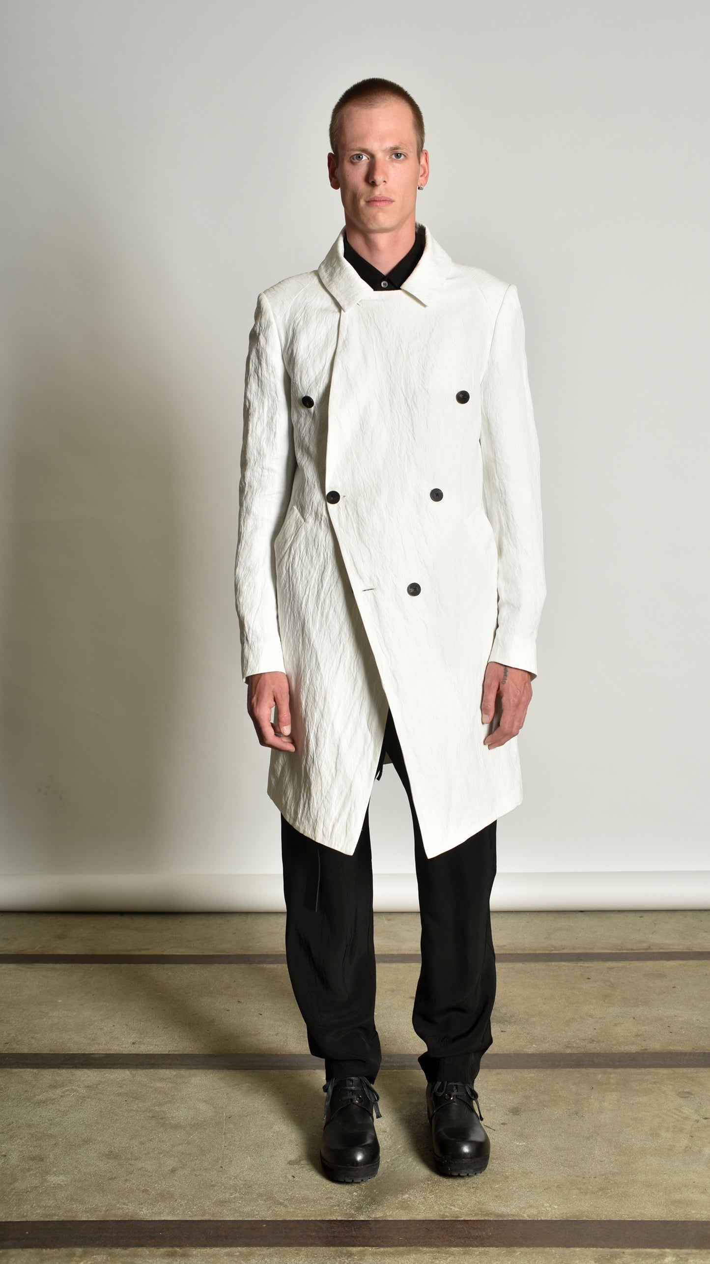 Signature Double Breasted Coat