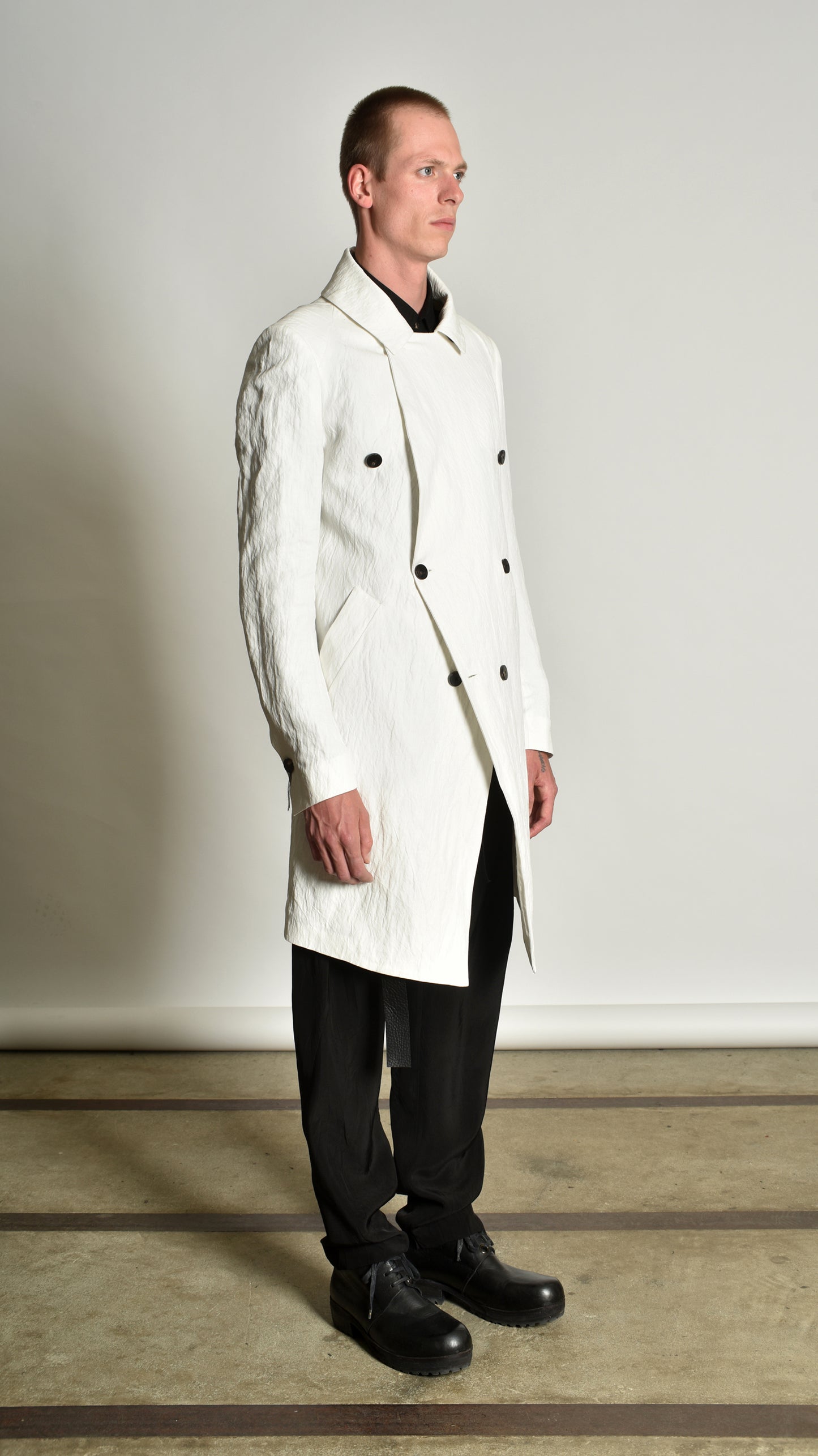 Signature Double Breasted Coat