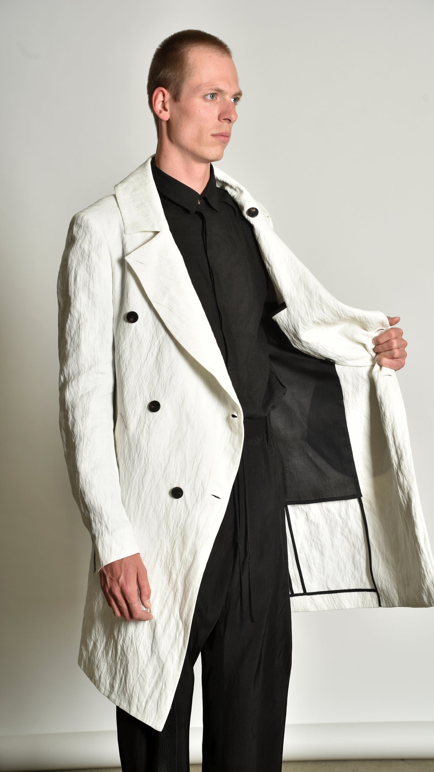 Signature Double Breasted Coat