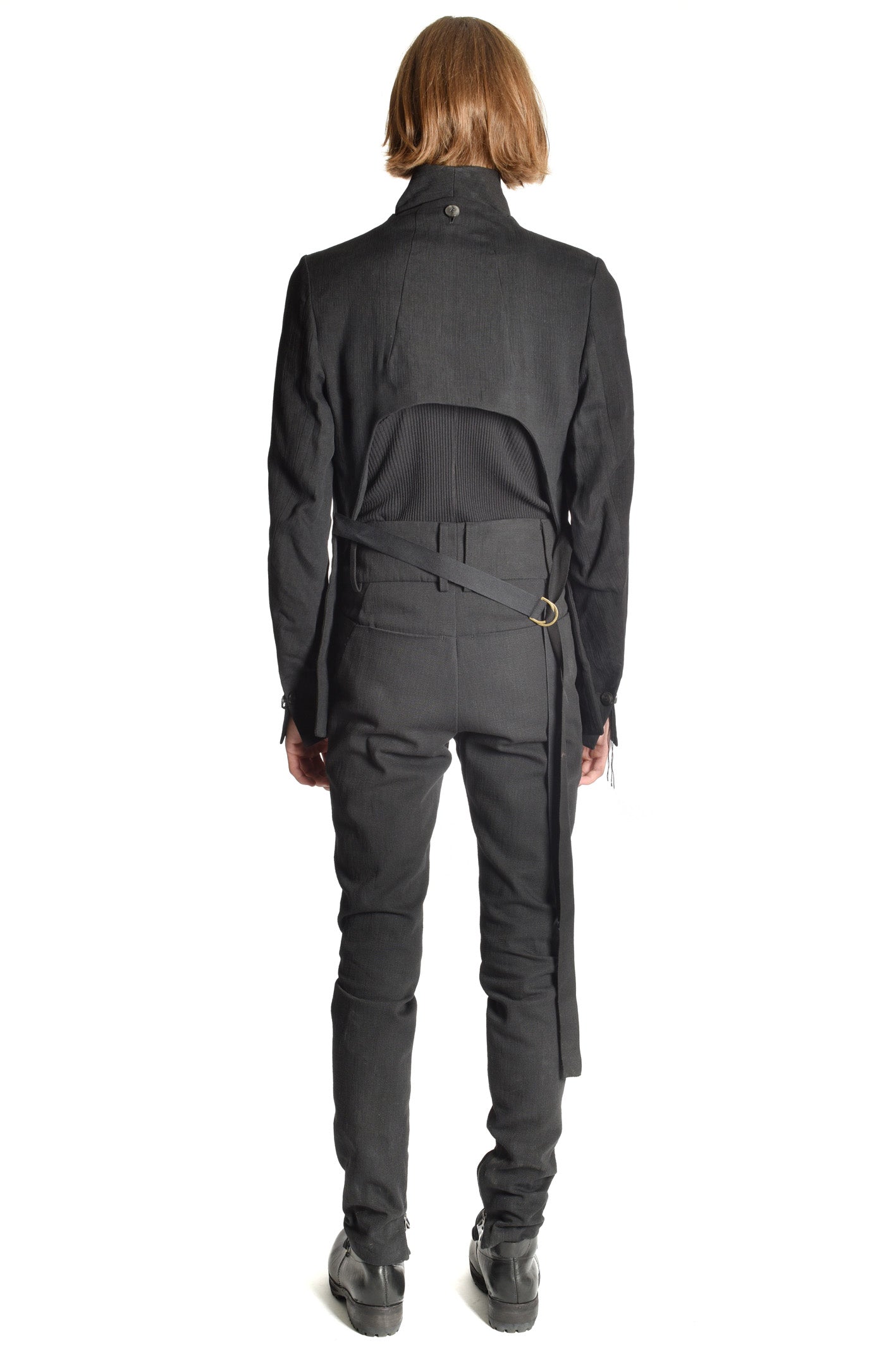 Double Collared Backstrap Suitjacket
