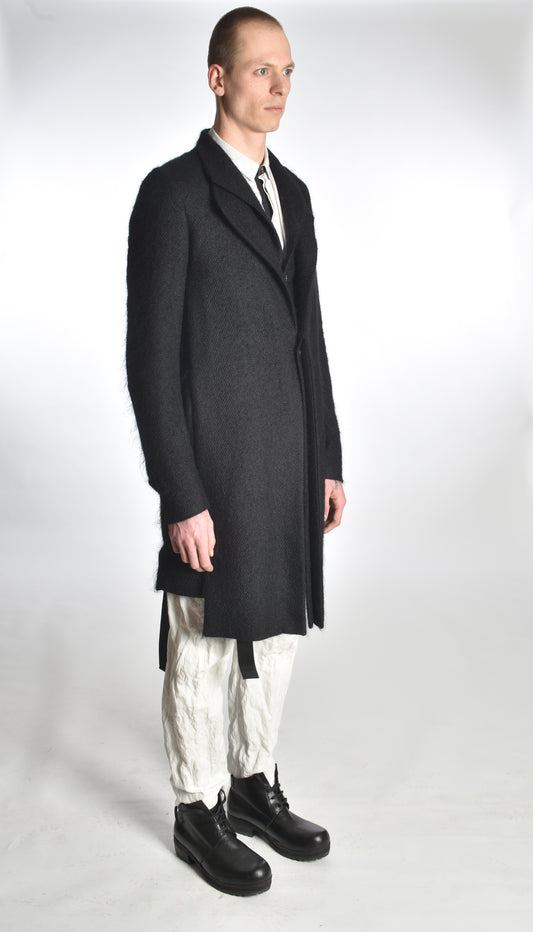 JA73 - Signature Handwoven Kidmohair Coat