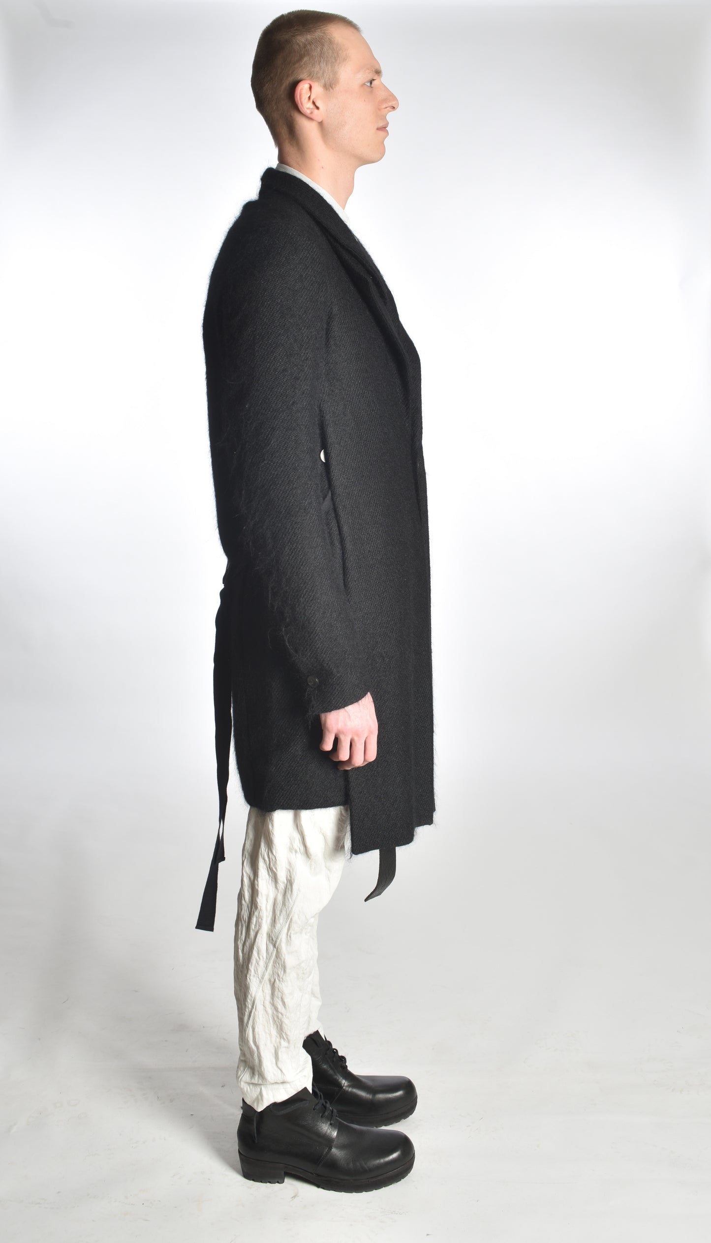 JA73 - Signature Handwoven Kidmohair Coat