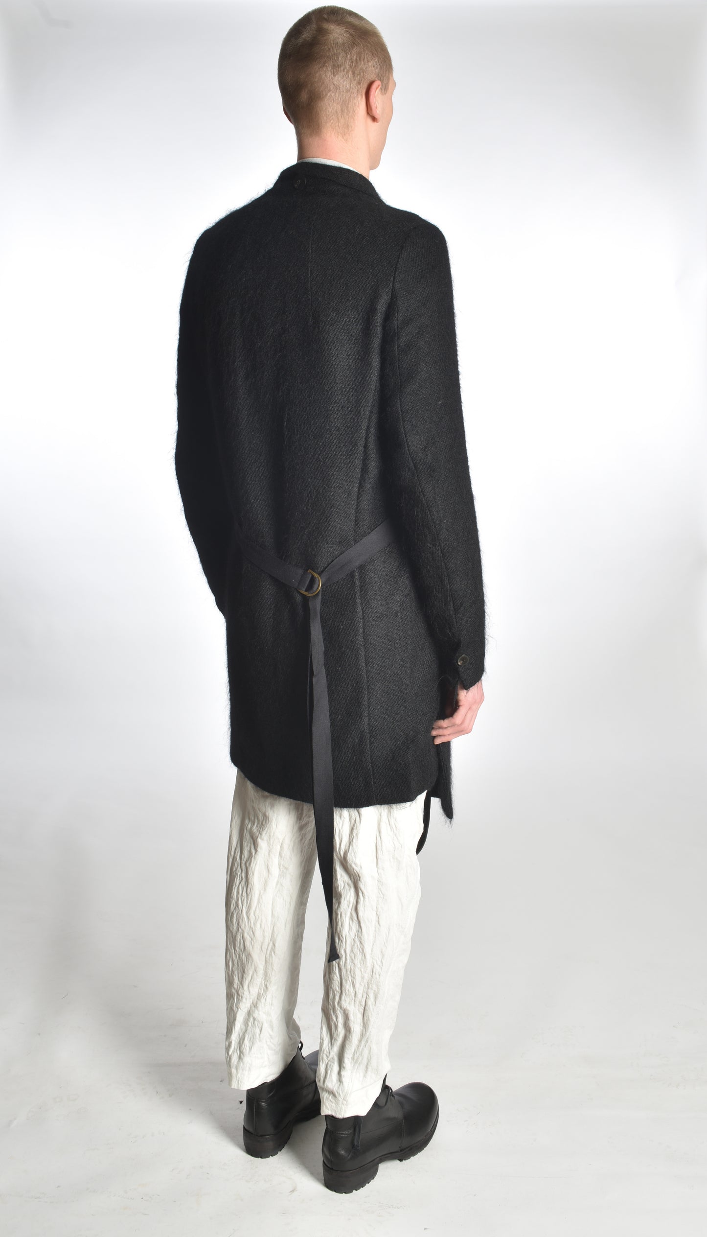JA73 - Signature Handwoven Kidmohair Coat