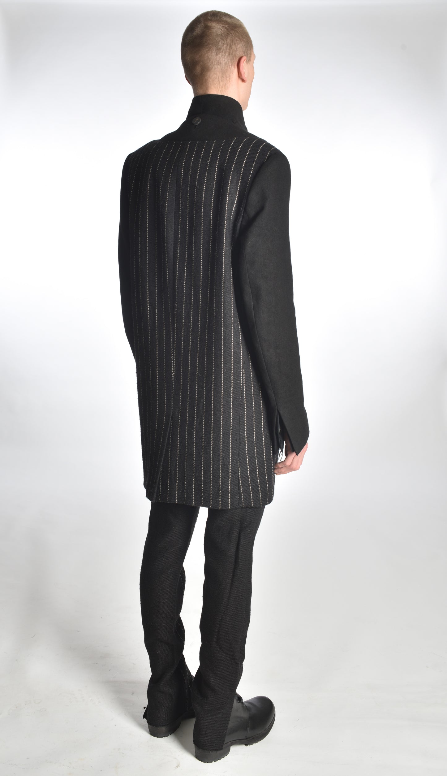 JA93 - Contrast Belted Coat (last one: size 52)