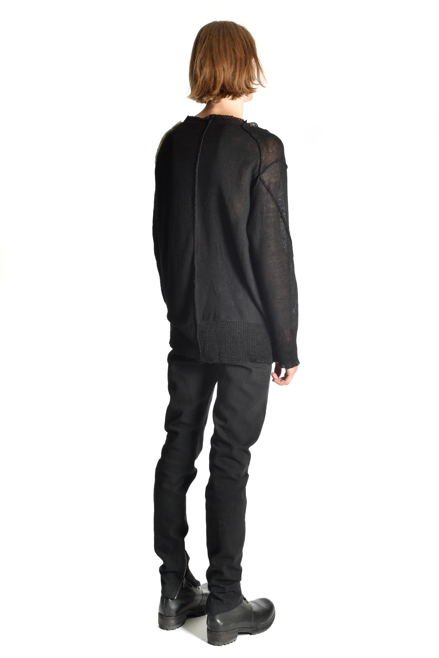 Taped Handknit Sweater