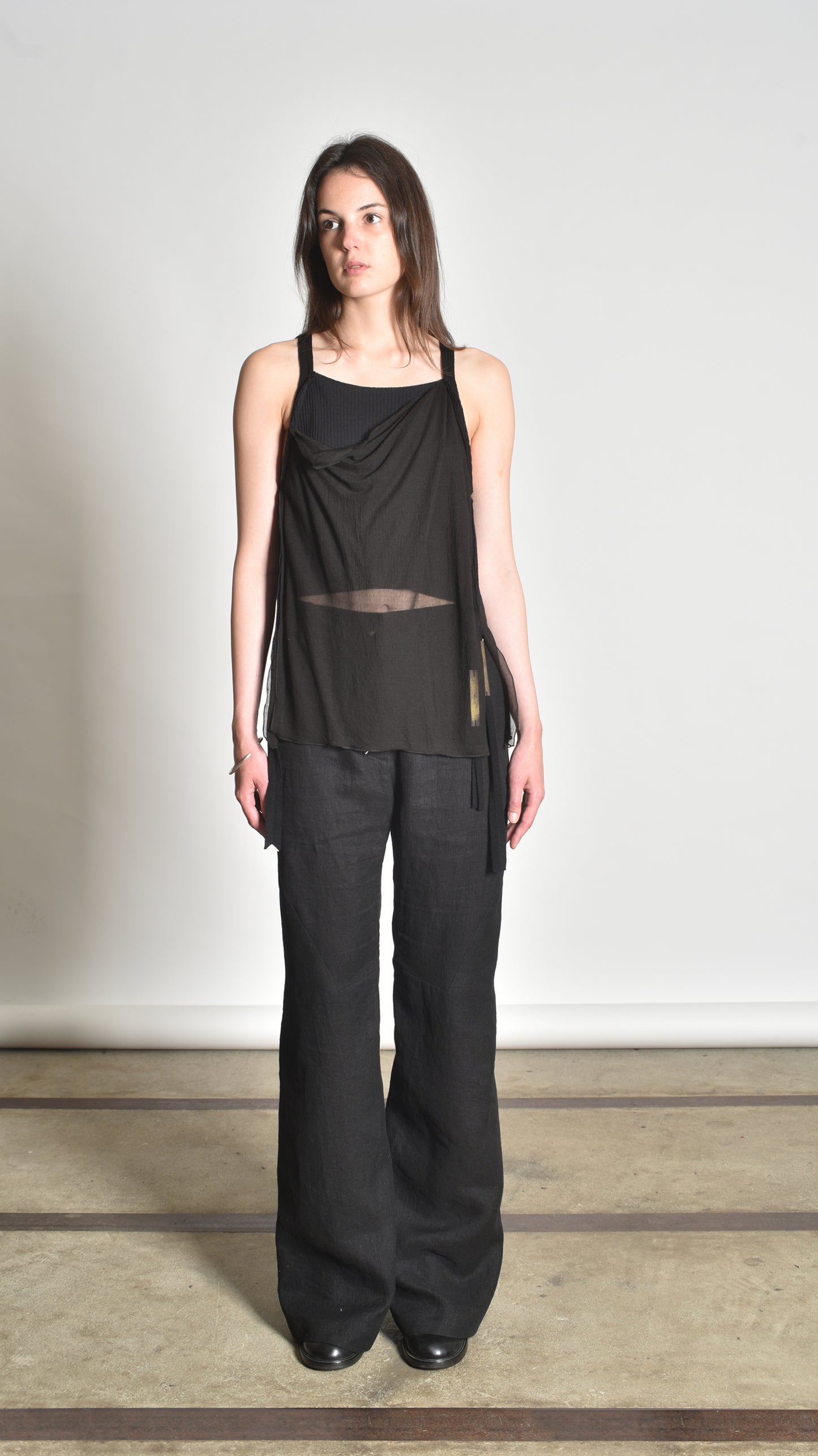 Deconstructed Sidetaped Tanktop