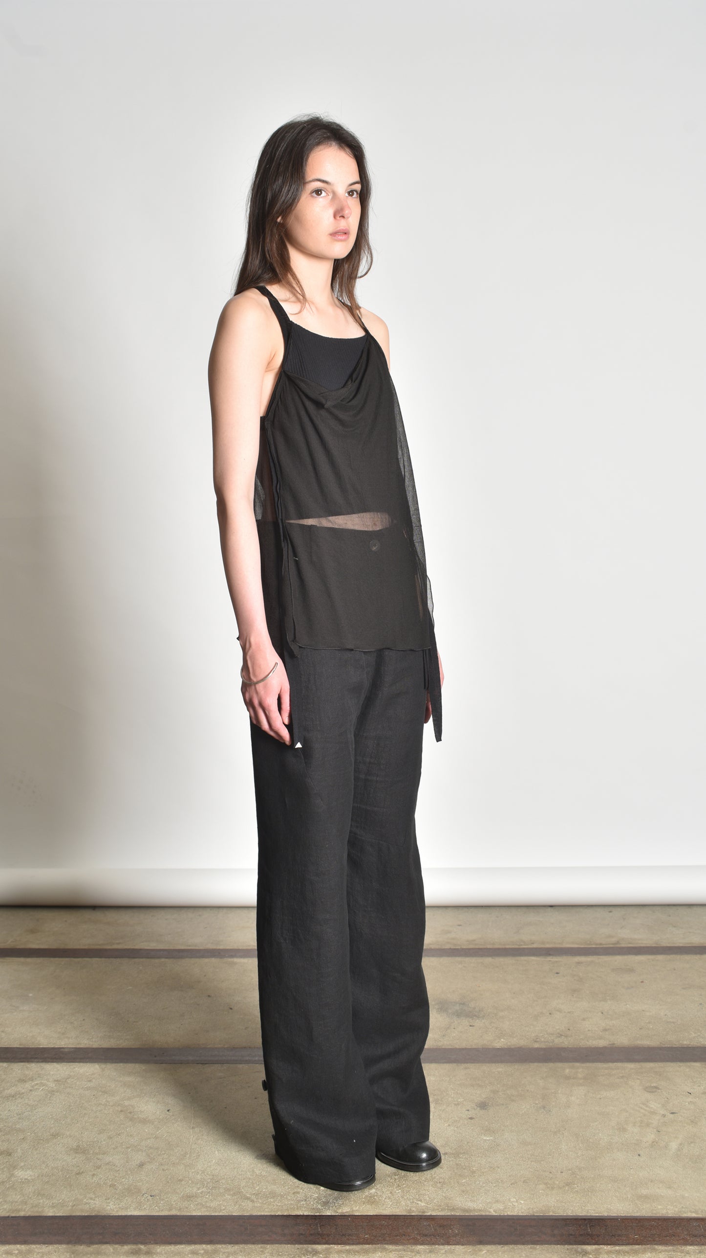 Deconstructed Sidetaped Tanktop
