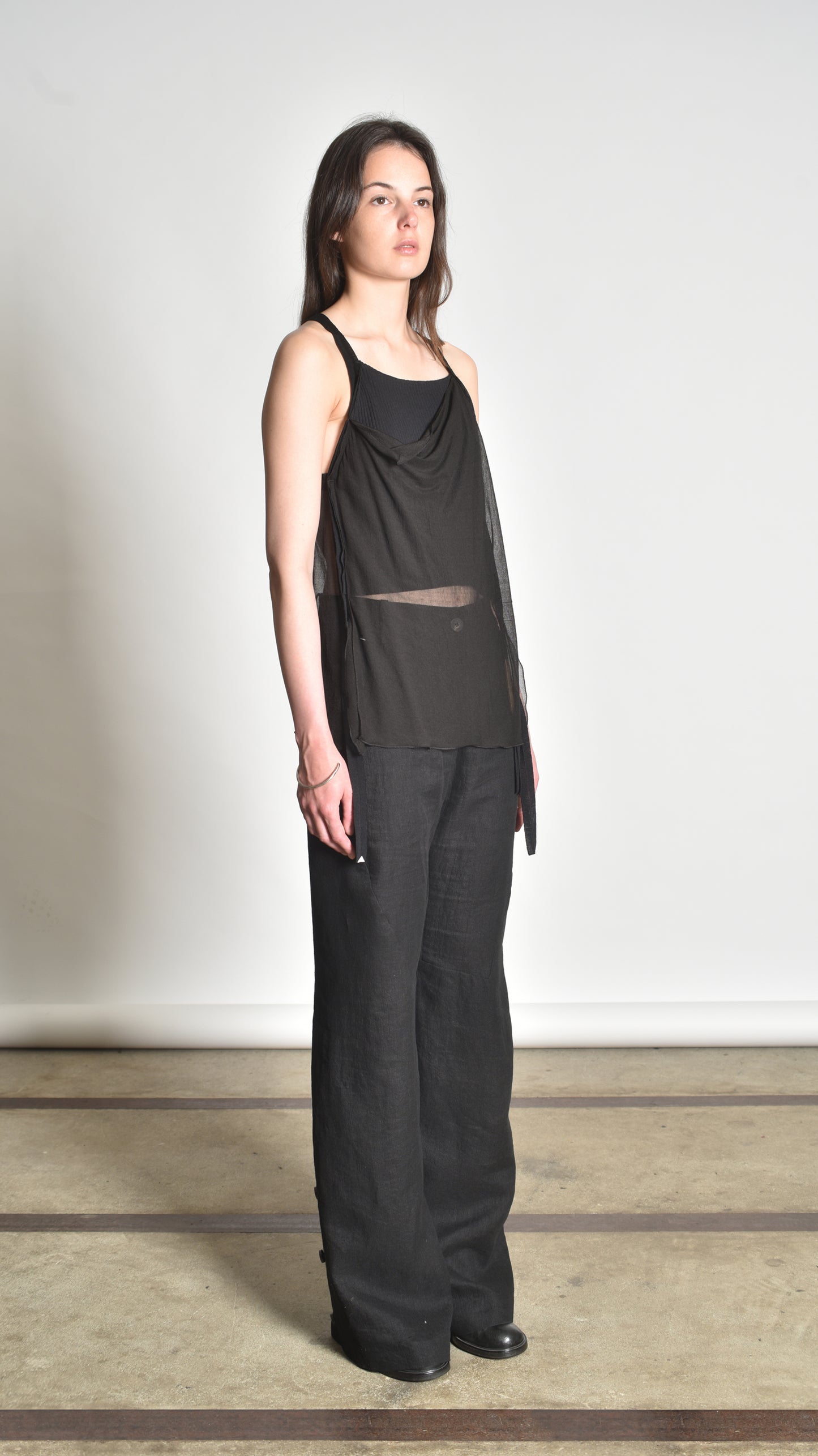 Deconstructed Sidetaped Tanktop