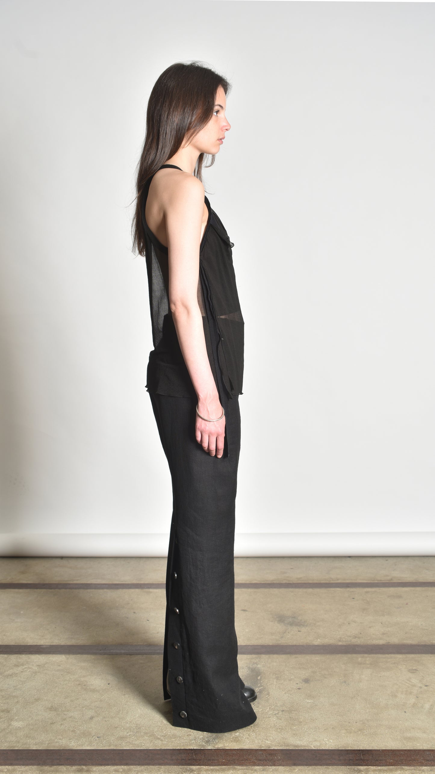 Deconstructed Sidetaped Tanktop