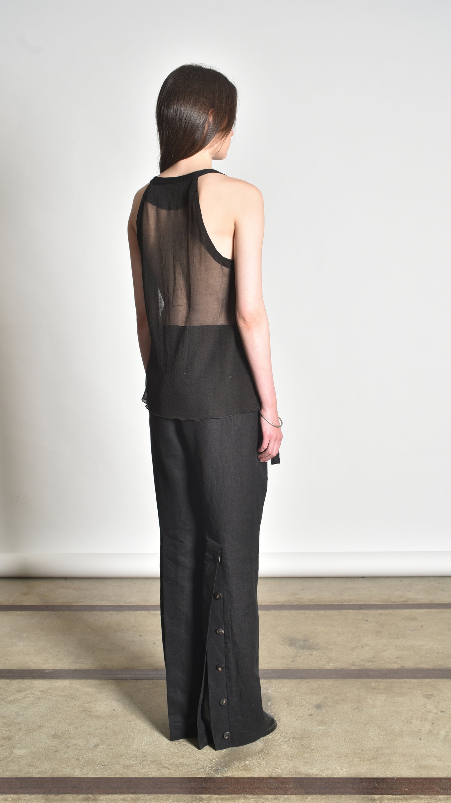 Deconstructed Sidetaped Tanktop