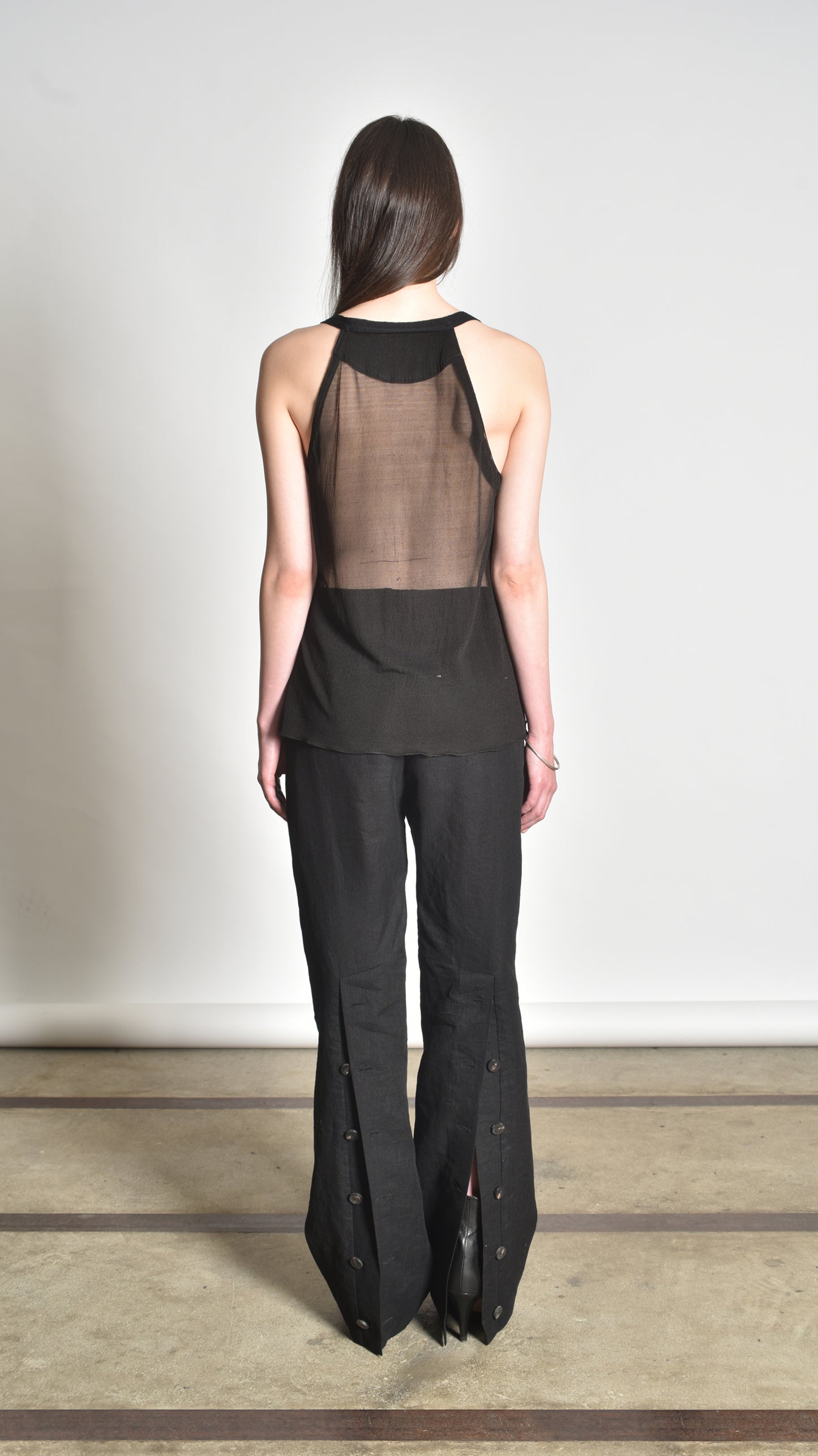 Deconstructed Sidetaped Tanktop