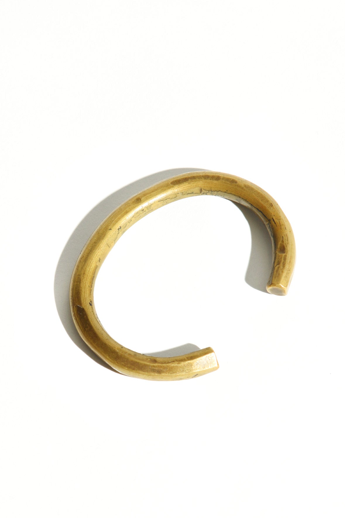 Handhammered Brass Bracelet