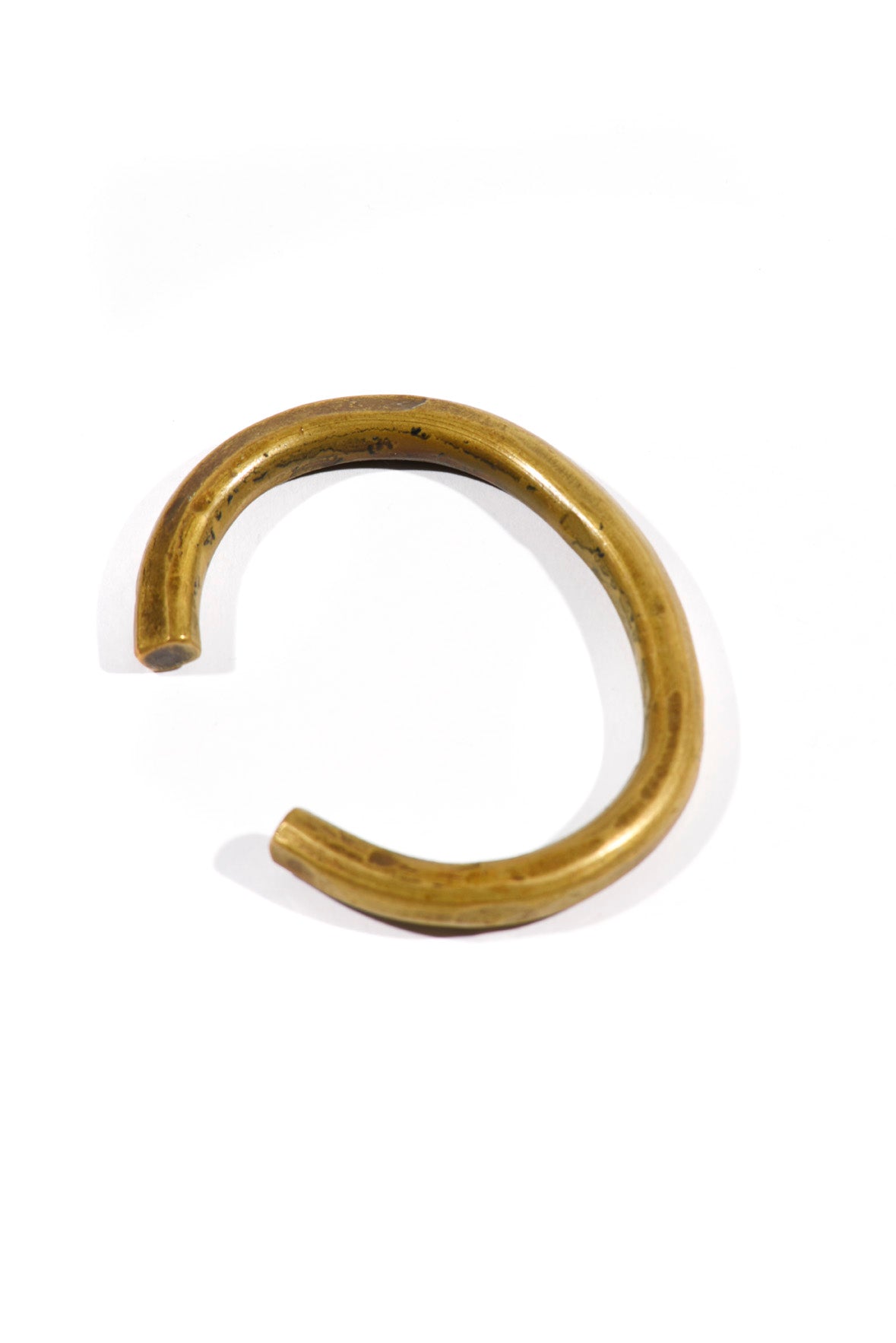 Handhammered Brass Bracelet